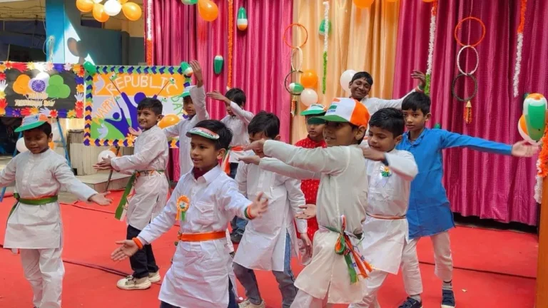 megha model public school ghata republic day