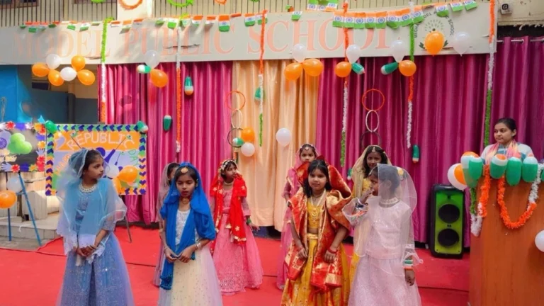 megha model public school ghata republic day