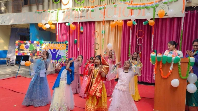 megha model public school ghata republic day