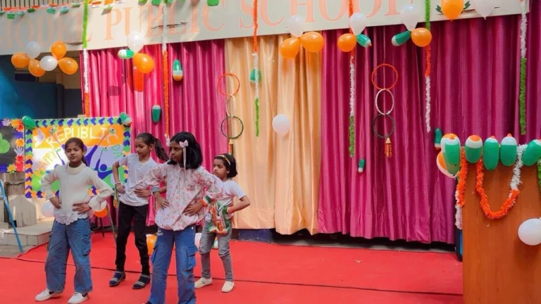 megha model public school ghata republic day