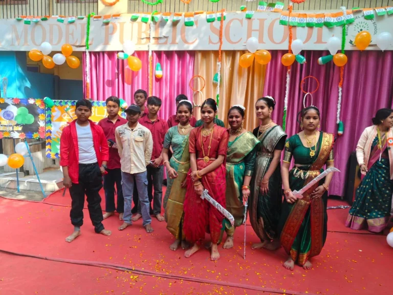 megha model public school ghata republic day