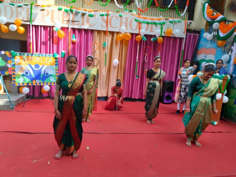 megha model public school ghata republic day