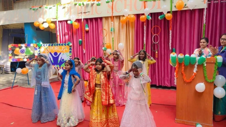 megha model public school ghata republic day
